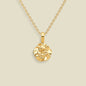 January Birth Flower Charm Necklace