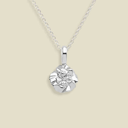 January Birth Flower Charm Necklace