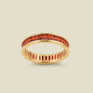January Baguette Birthstone Ring