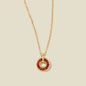 January Baguette Birthstone Necklace