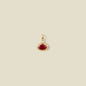 July Oval Birthstone Charm