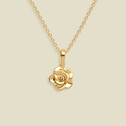 June Birth Flower Charm Necklace