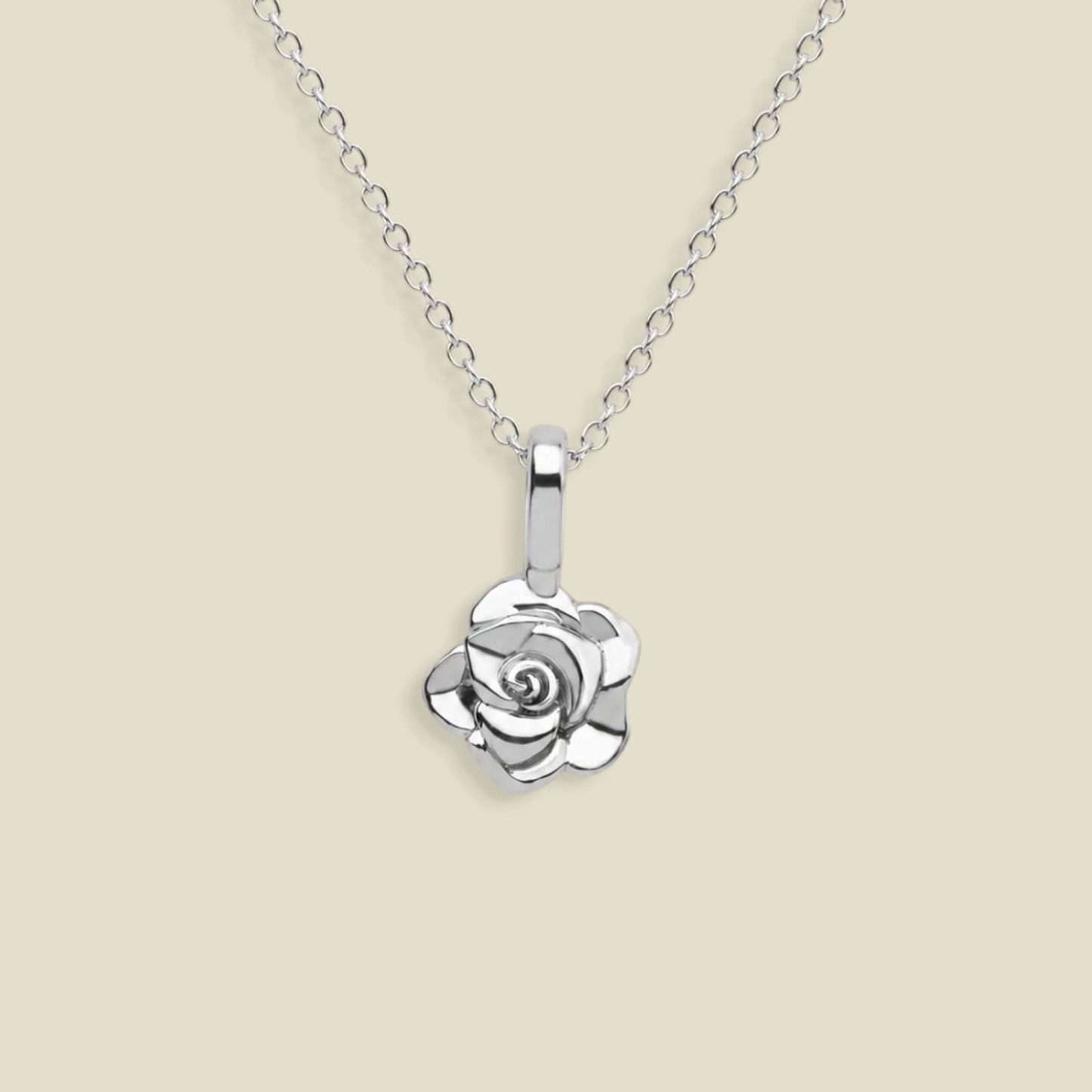 June Birth Flower Charm Necklace