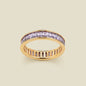 June Baguette Birthstone Ring
