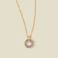 June Baguette Birthstone Necklace