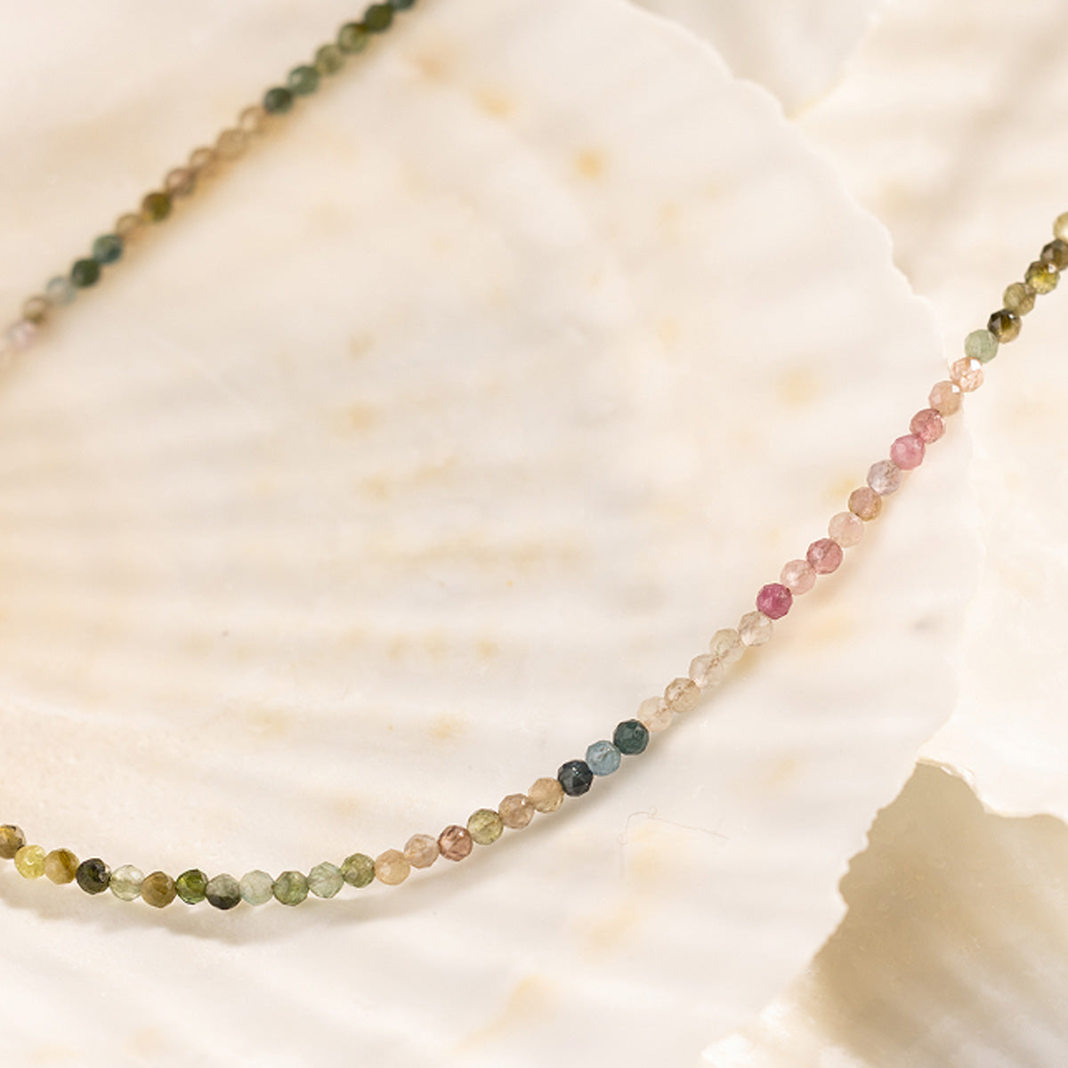 Tourmaline Beaded Necklace