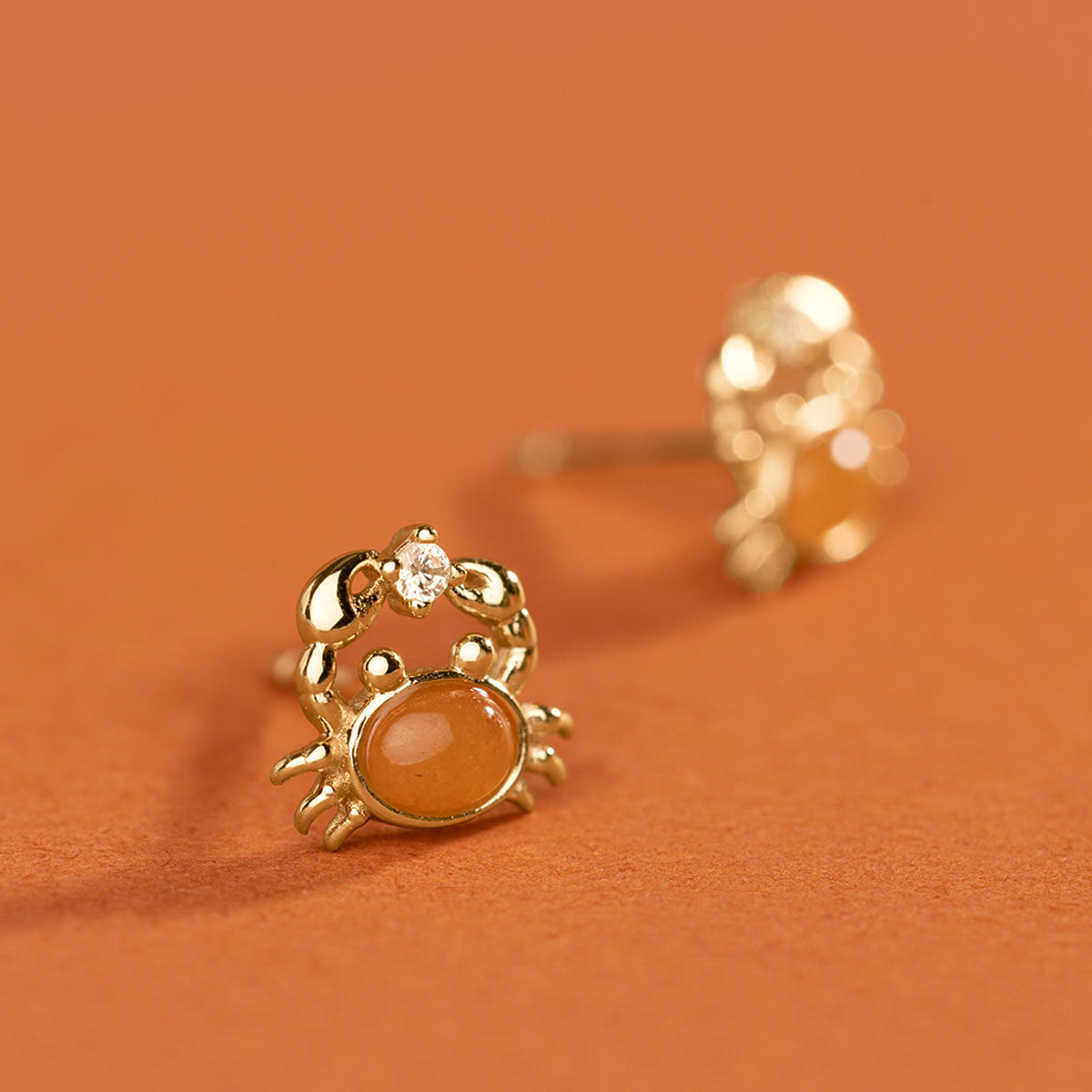 Crab Stud Earrings