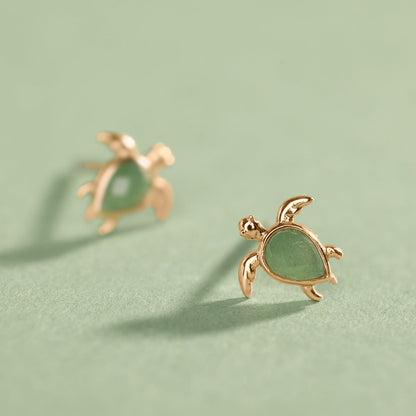 Low Tide Turtle Stud Earrings Set
