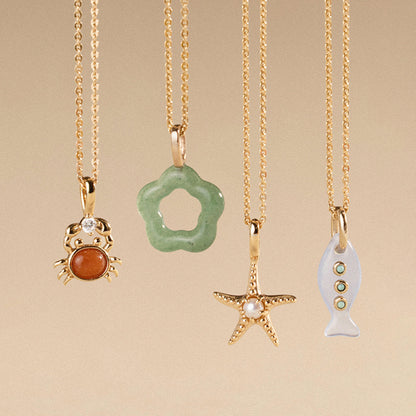 Starfish Charm Necklace