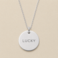 Lucky Disc Necklace