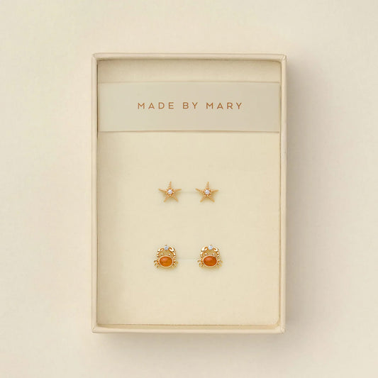 Low Tide Crab Stud Earrings Set