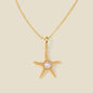 Starfish Charm Necklace