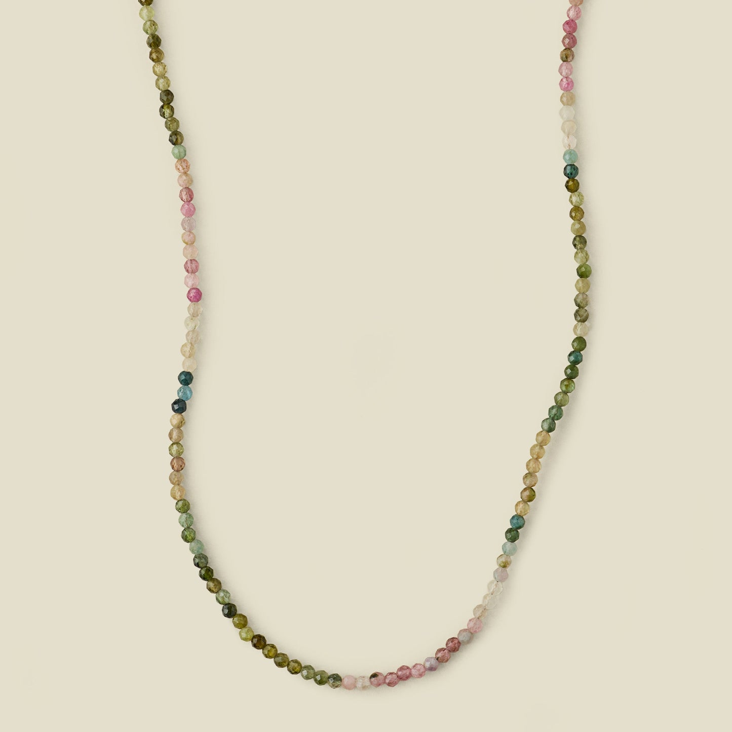 Tourmaline Beaded Necklace