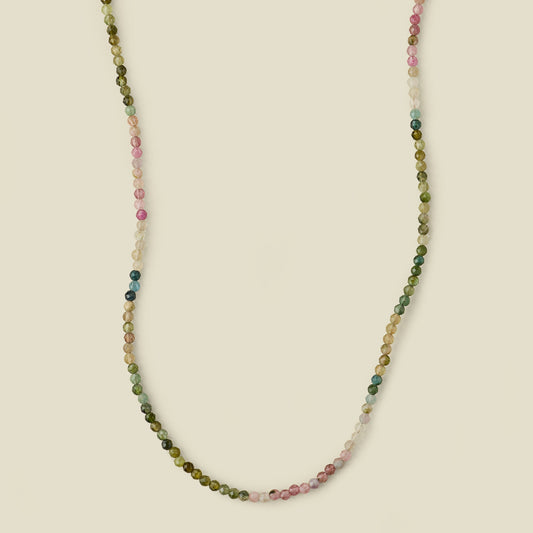 Tourmaline Beaded Necklace