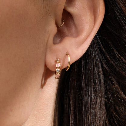 Aura Hoop Earrings