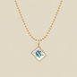 Mahjong Tile Necklace