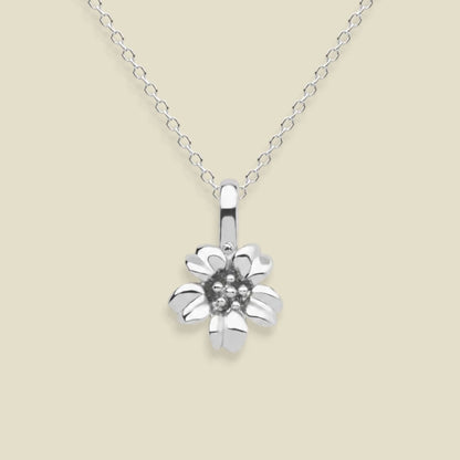 March Birth Flower Charm Necklace