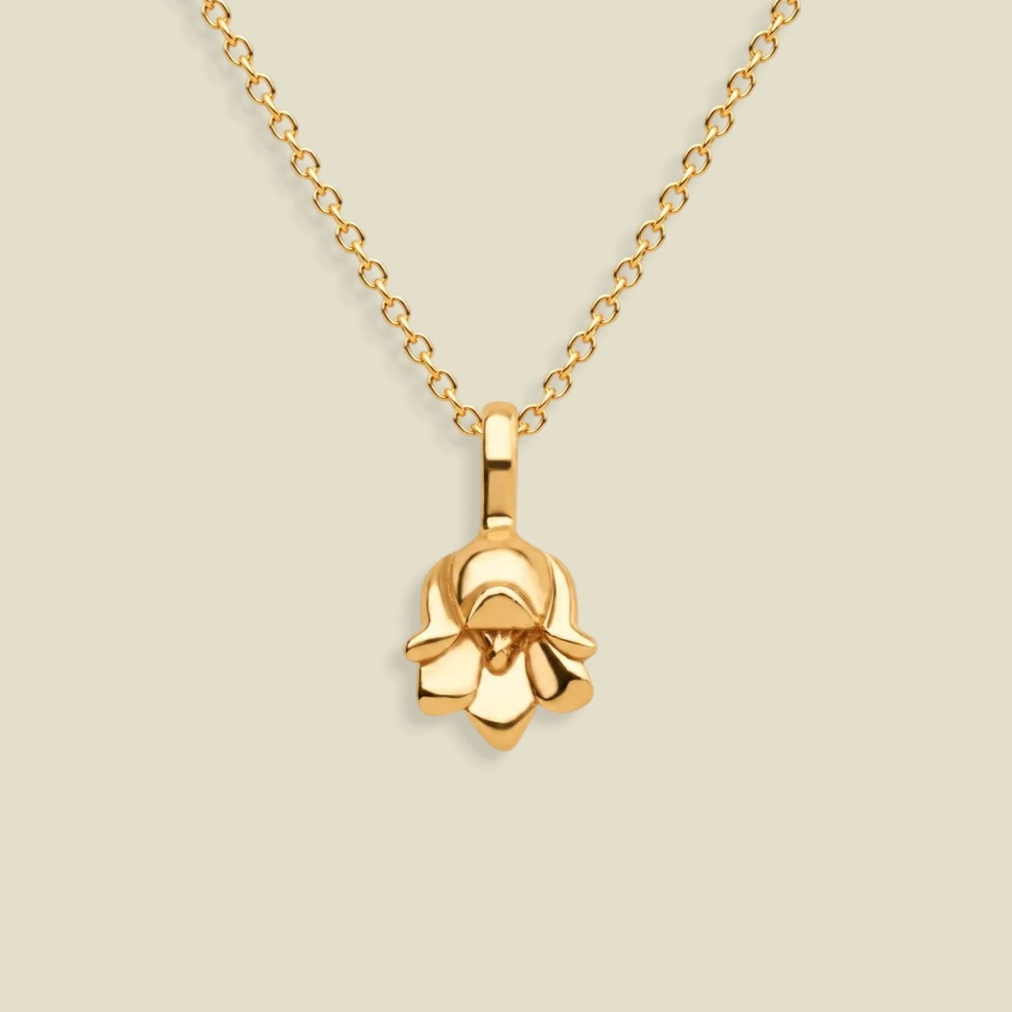 May Birth Flower Charm Necklace