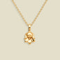 May Birth Flower Charm Necklace