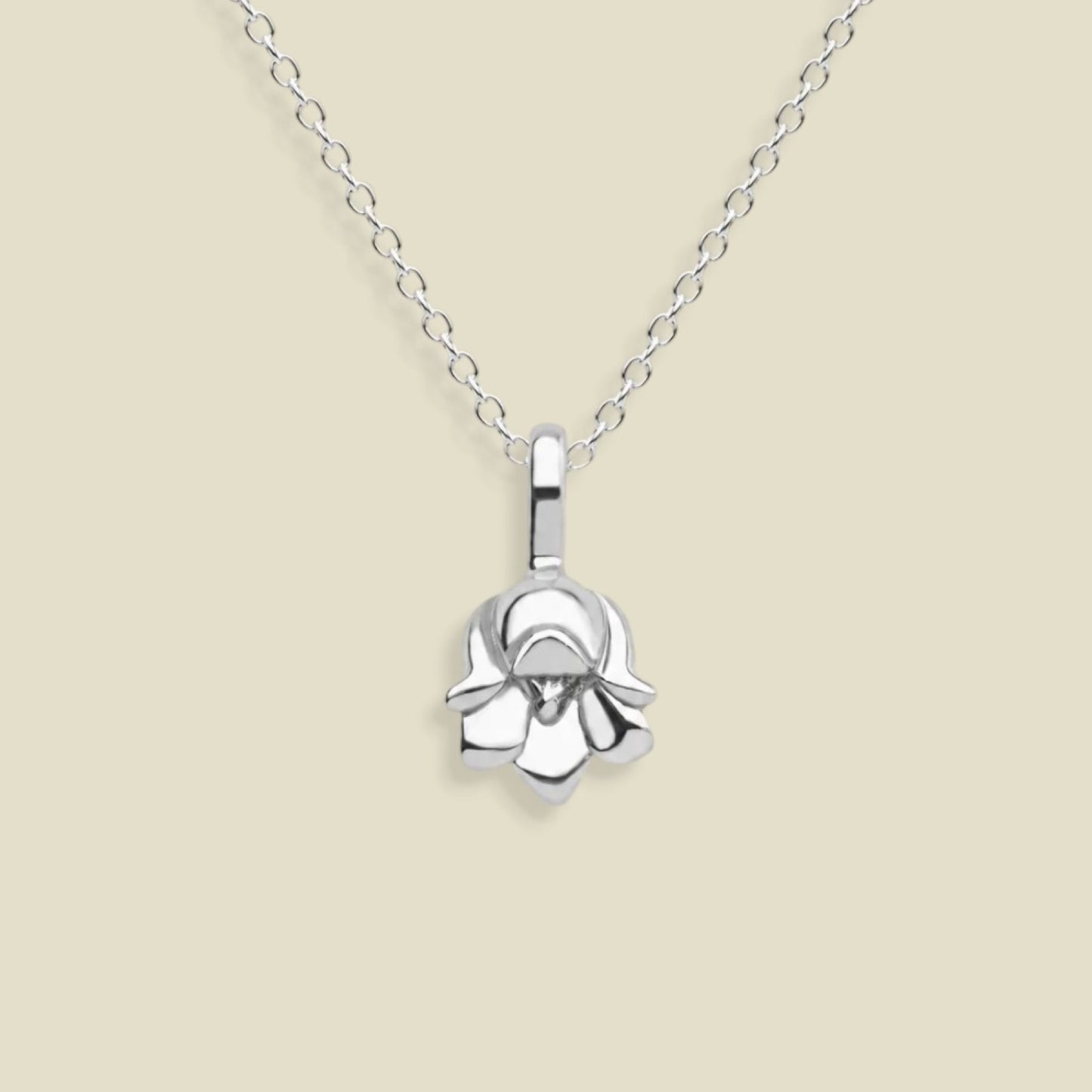 May Birth Flower Charm Necklace