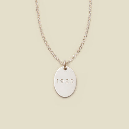 Mini Oval Necklace