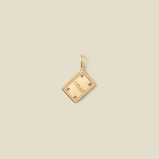 Naughty Book Charm