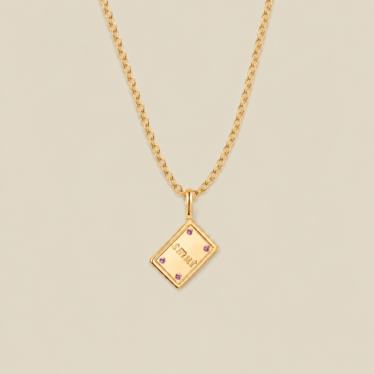 Naughty Book Necklace