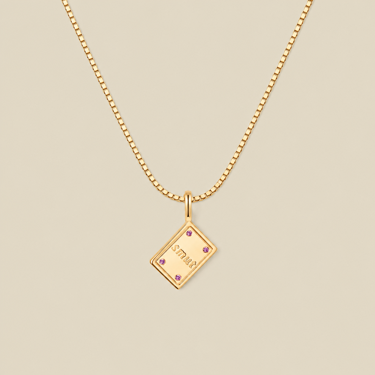 Naughty Book Necklace