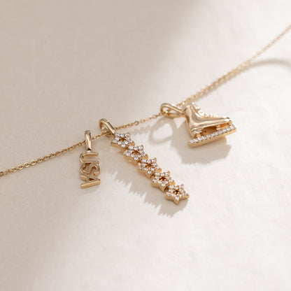 Vertical Star Charm