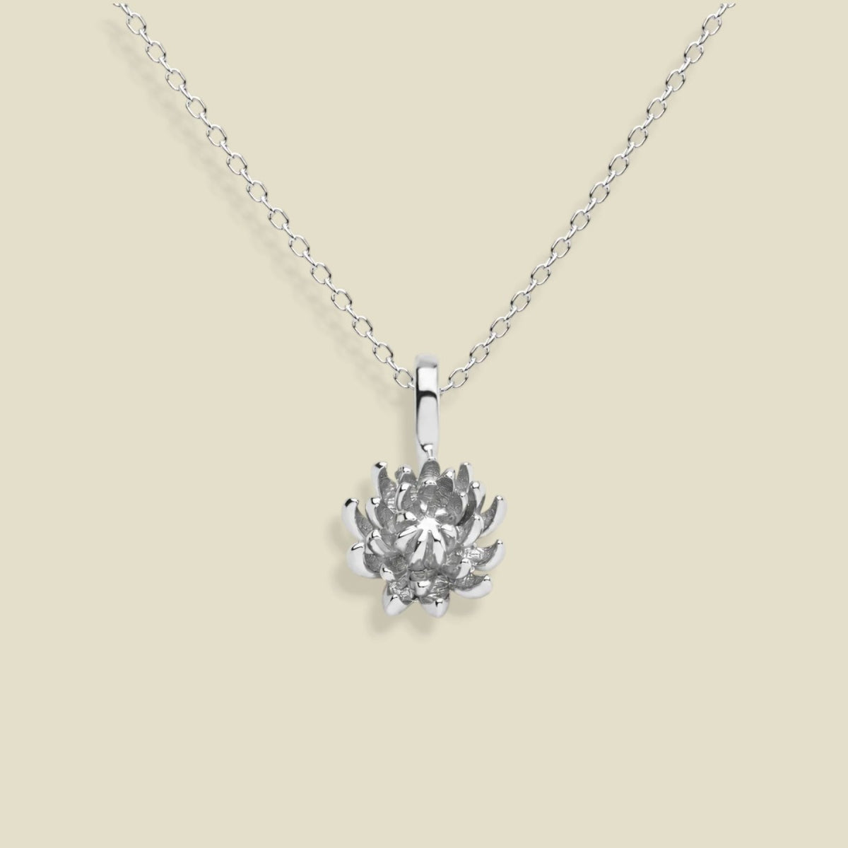 November Birth Flower Charm Necklace