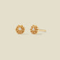 November CZ Birth Flower Stud Earrings