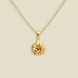 October Birth Flower Charm Necklace