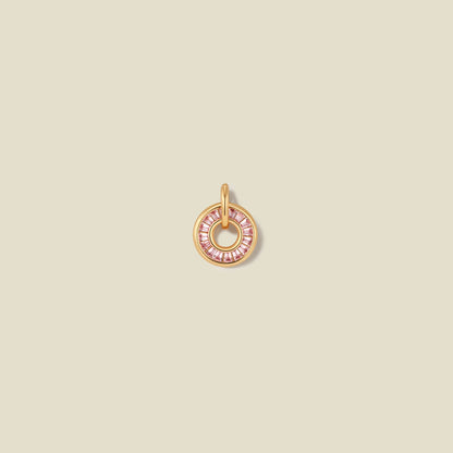 October Baguette Birthstone Charm