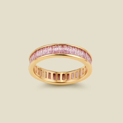 October Baguette Birthstone Ring