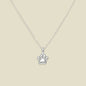 Paw Print Charm Necklace