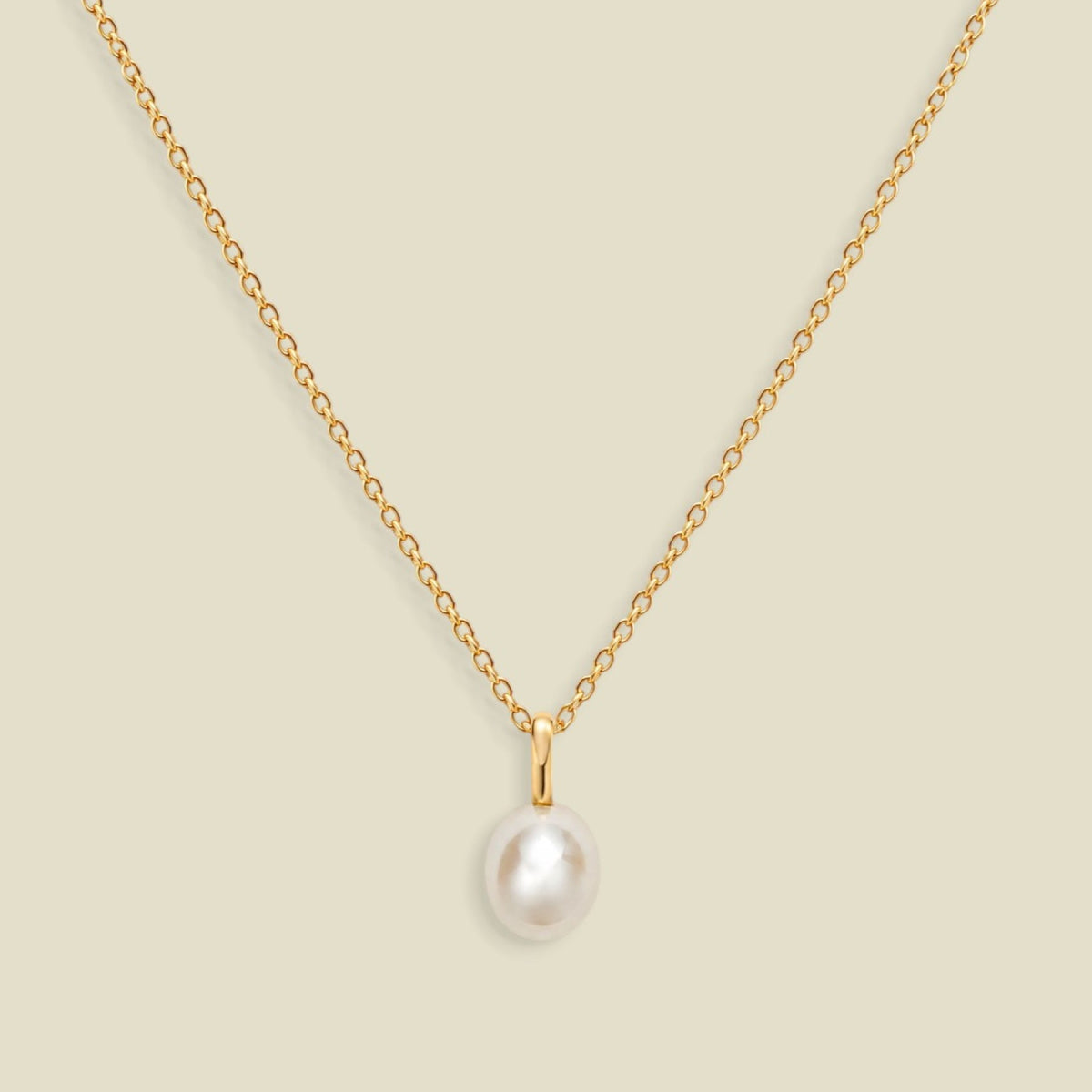 Pearl Charm Necklace