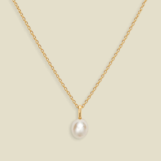 Pearl Charm Necklace
