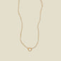Pearl Strand Charm Necklace