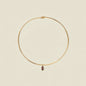 Ember Collar Necklace with Marquise Charm