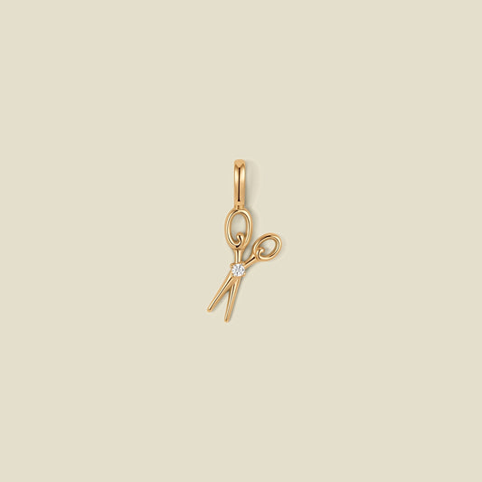 Scissors Charm