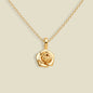 September Birth Flower Charm Necklace