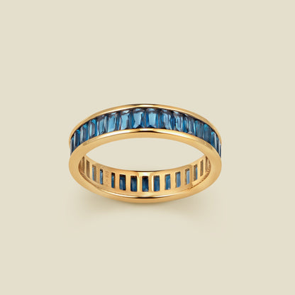 September Baguette Birthstone Ring