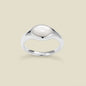 Mother of Pearl Signet Ring