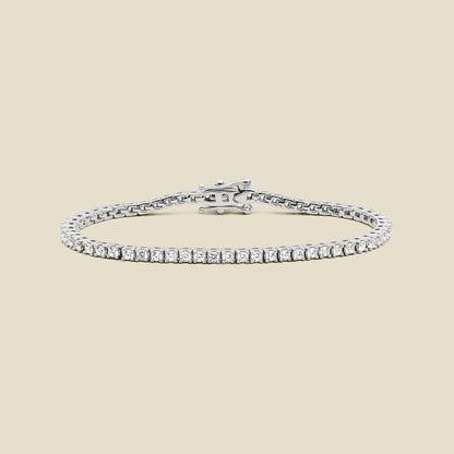CZ Prong-Set Tennis Bracelet