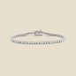 CZ Prong-Set Tennis Bracelet