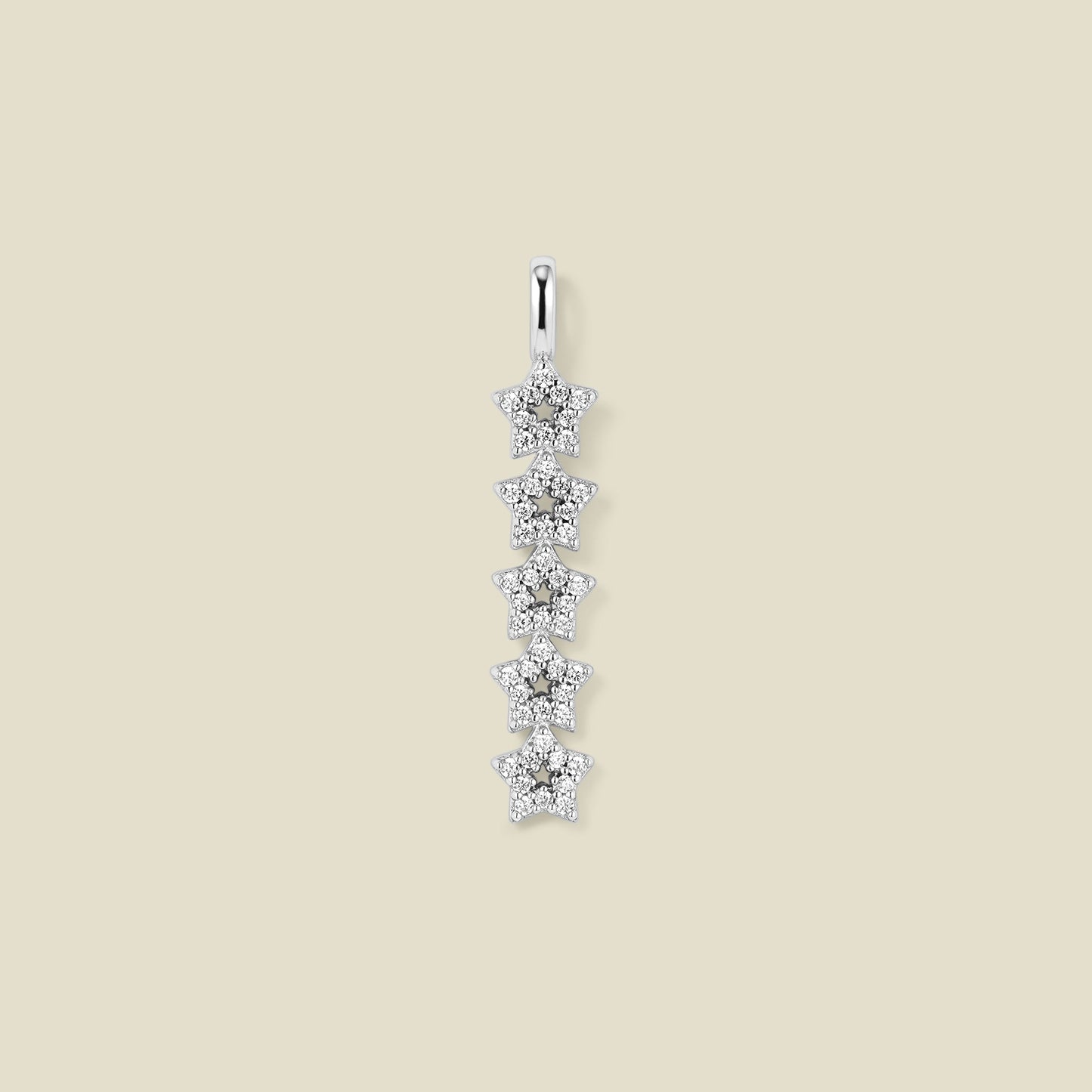 Vertical Star Charm