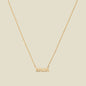 Solid Gold Mama Necklace