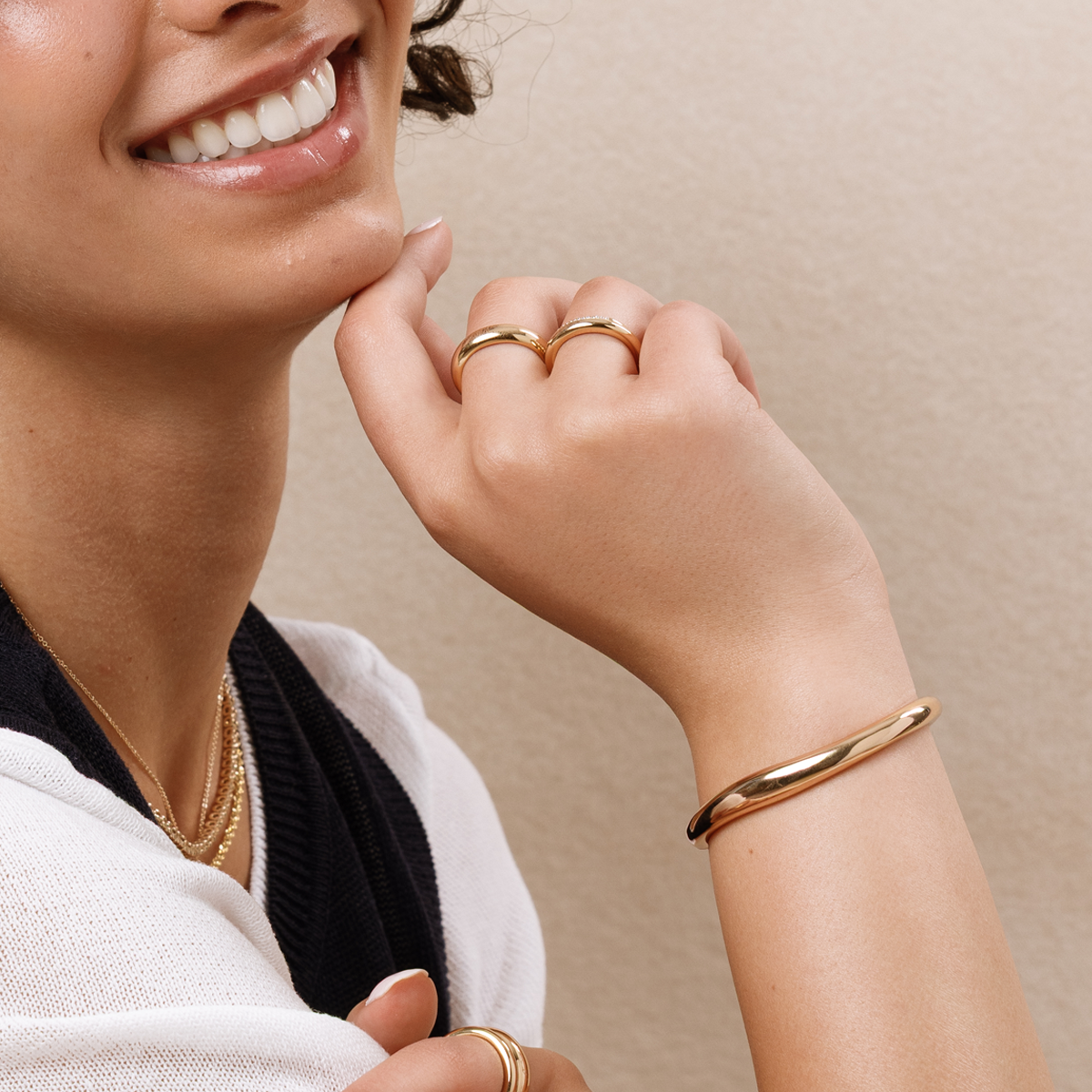 Sol Wave Cuff Bracelet