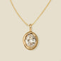 Tova Oval Charm Necklace