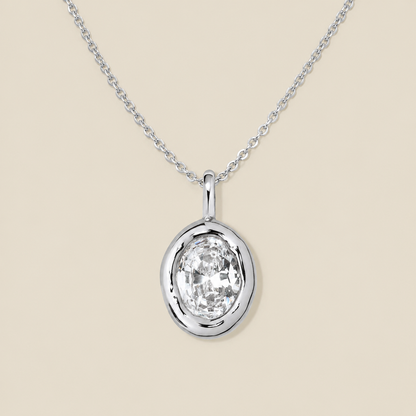 Tova Oval Charm Necklace
